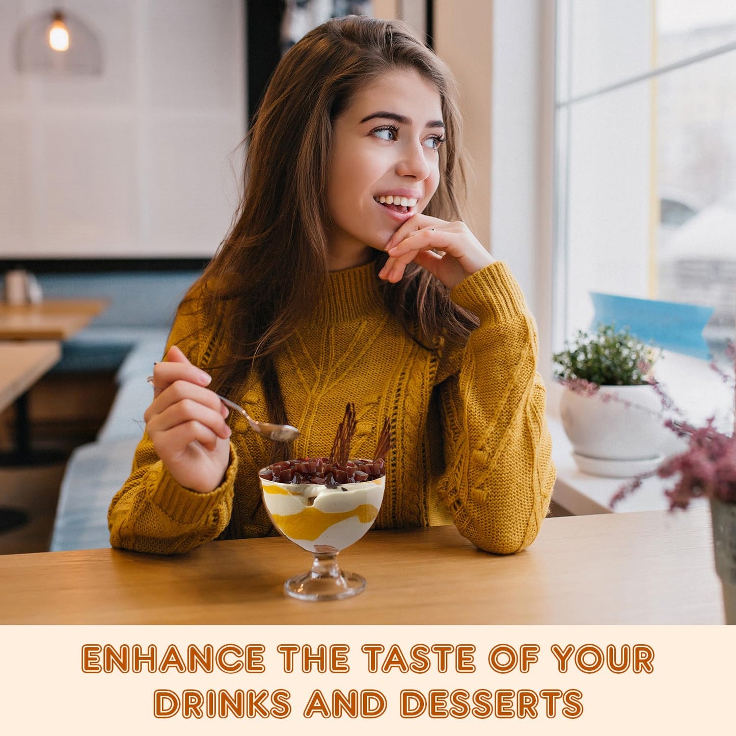 Fanale Coconut Jelly Topping nata de coco for Boba Tea | Ice Cream | Yogurt | Smoothie | Milk Tea | Desserts (Coffee, 7.26 lb) JEL011