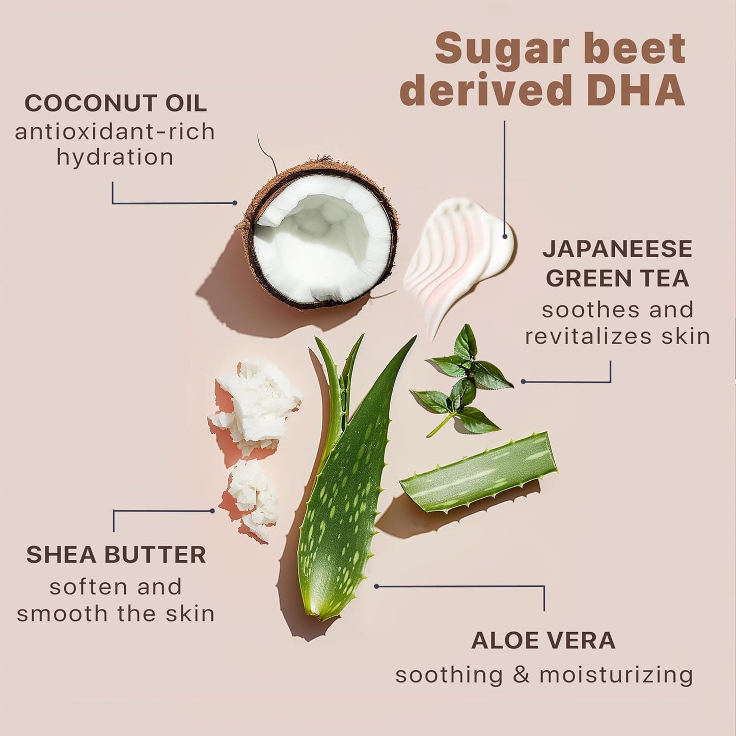 Tanning Lotion Self Tanner - USA Made with Natural and Organic Ingredients Non Toxic Sunless Browning Lotion, Best Gradual Tanner for Men and Women, Streak-Free Fake Tan, Fair to Medium