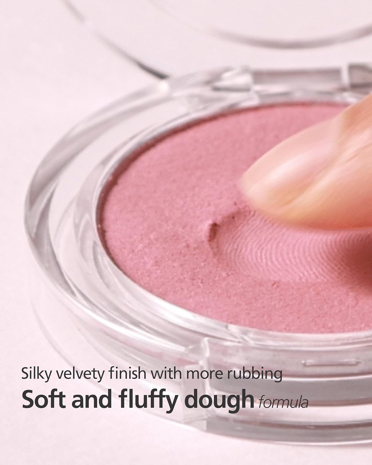 THESAEM Jelly Blusher CR01 Peach Crush - Velvety Finish Soft Jelly Powder Cheek - Easy Blending Formula- Lightweight, Smooth, Natural Buildable Blusher