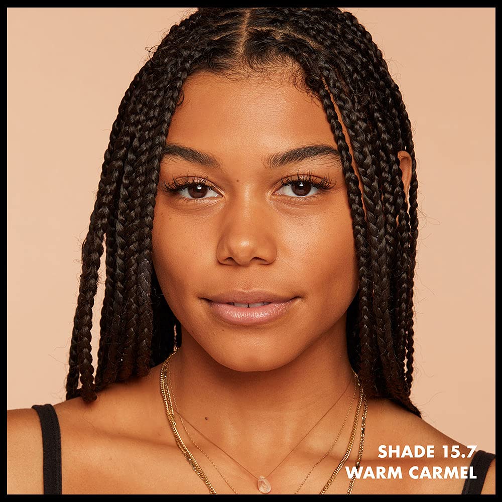 NYX PROFESSIONAL MAKEUP Can't Stop Won't Stop Foundation, 24h Full Coverage Matte Finish - Warm Caramel