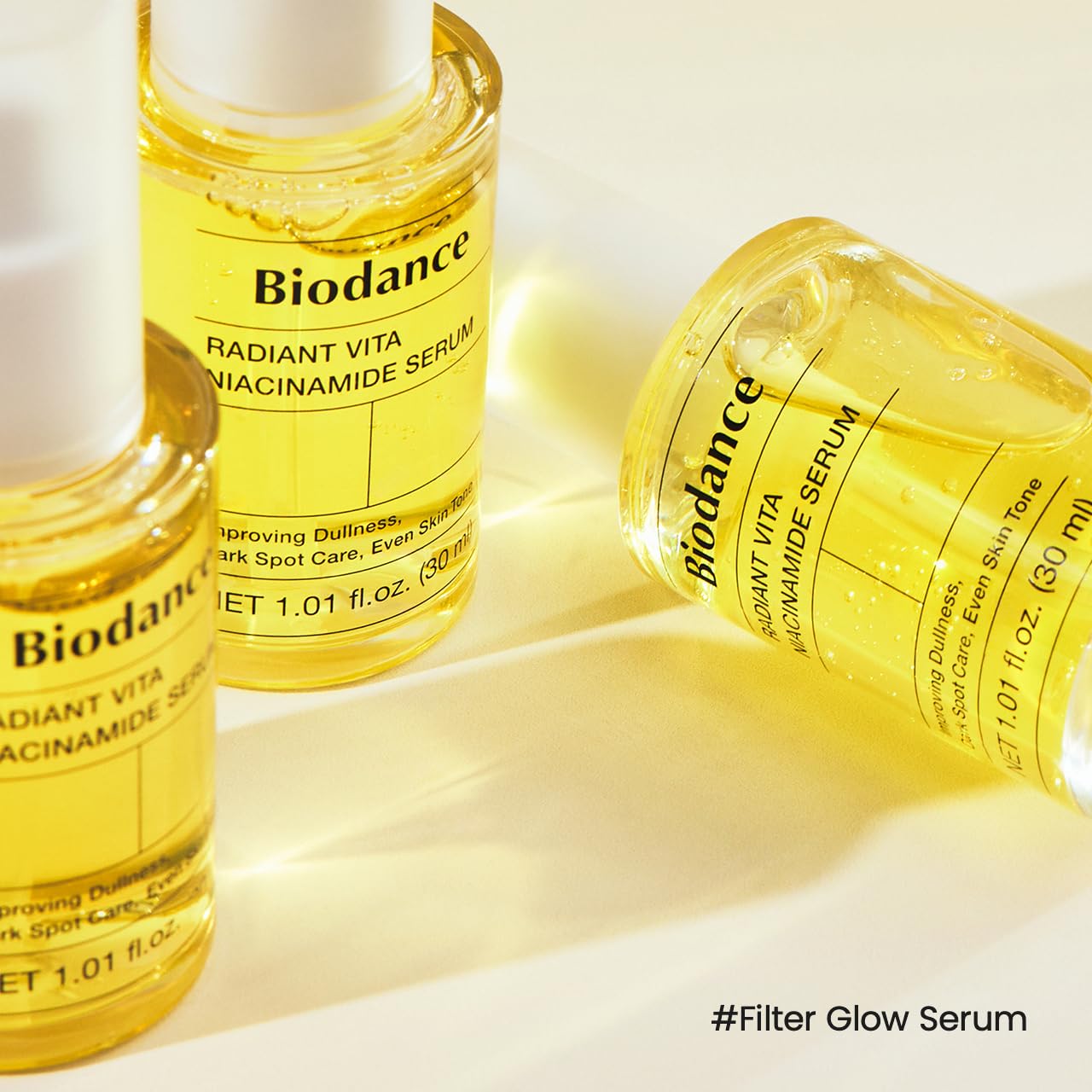 BIODANCE Radiant Vita Niacinamide Serum, Brightening, Dark Spot Care, Hydrating for Sensitive Skin, Filter Glow Serum for All Skin Types, Korean Skincare | 1.01 floz x 1 ea