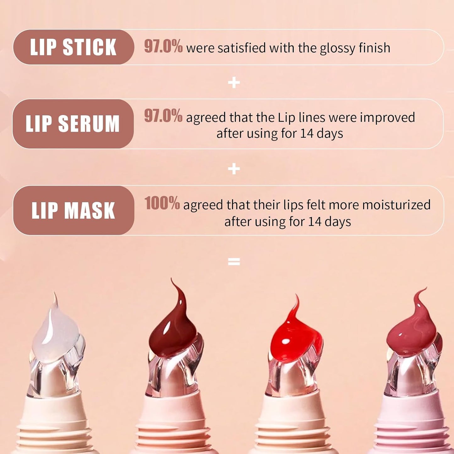 Tinted Lip Balm, Buildable Lip Color, Hydrate, Glossy, Lightweight, Sheer tint, 3-in-1 Moisture, Repair and Color, 0.33Oz(01 candy)