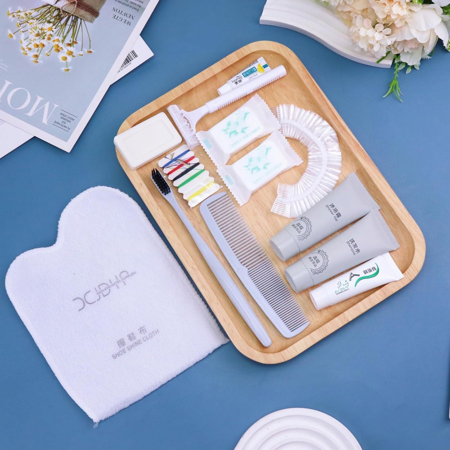 Hygiene Kit, Hygiene Kit Bulk, The Travel Hygiene Kit Is Fully Equipped, Individually Packed, Easy To Carry, Convenience Kits Suitable For Hotel, Home, Camping, Travel (PACK-25)