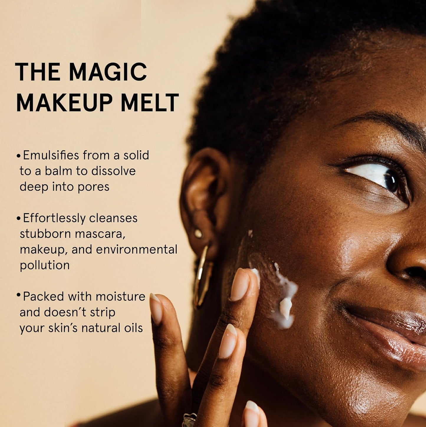 grace & stella Makeup Remover Cleansing Balm - Hydrating Facial Cleanser with Vitamin E for Soft, Nourished Skin - Melt Stubborn Waterproof Make Up, Mascara, Eye Liner - Vegan Skincare (102g/ 4.3 oz)