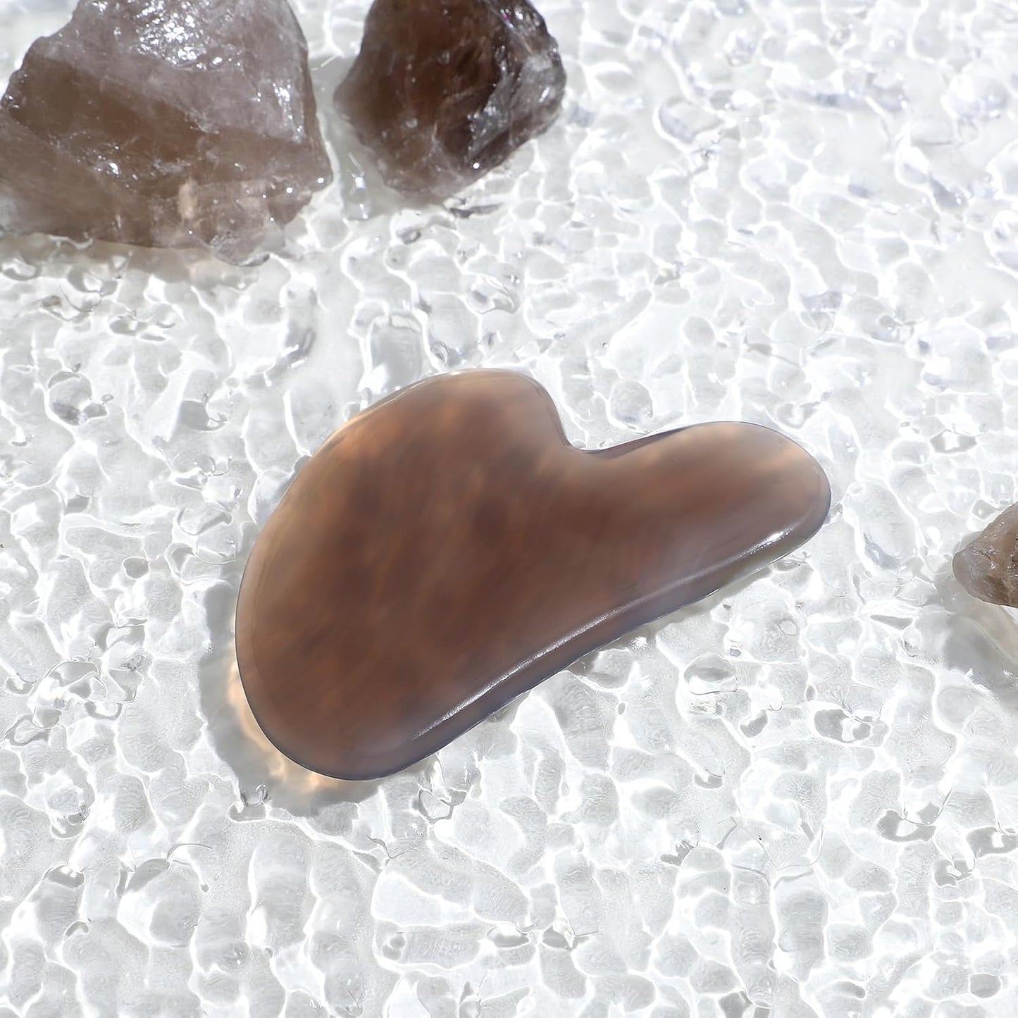 Gua Sha Facial Tools Gua Sha Agate Stone for Face Skincare Facial Body for Gray