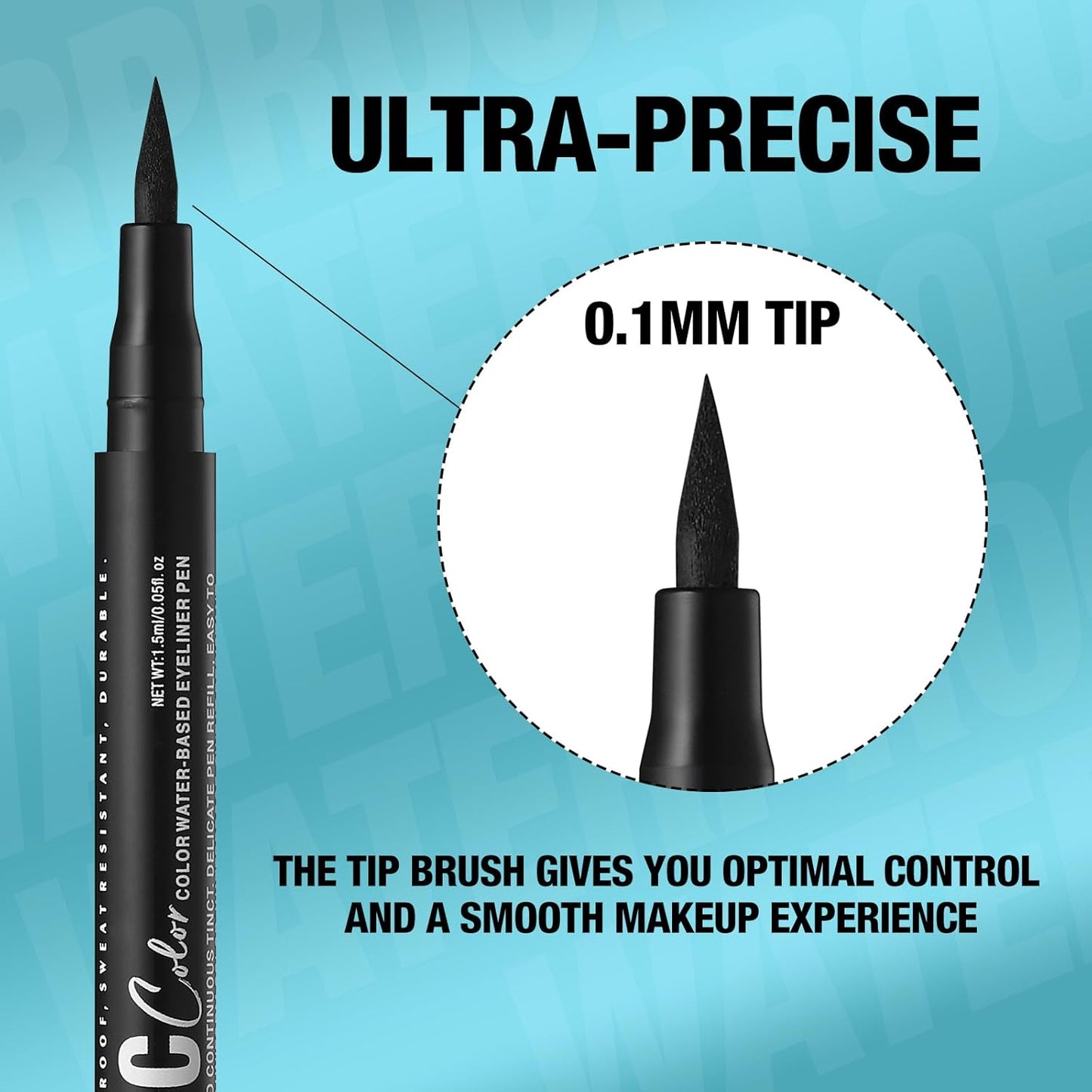 LANGMANNI 4 Colors Matte Liquid Eyeliner Set, Neon Colorful Pigmented With Long-lasting, Smudgeproof & Waterproof Eye Liner Makeup for Bold & Stunning Looks - Gift for Girls(#56789101112)