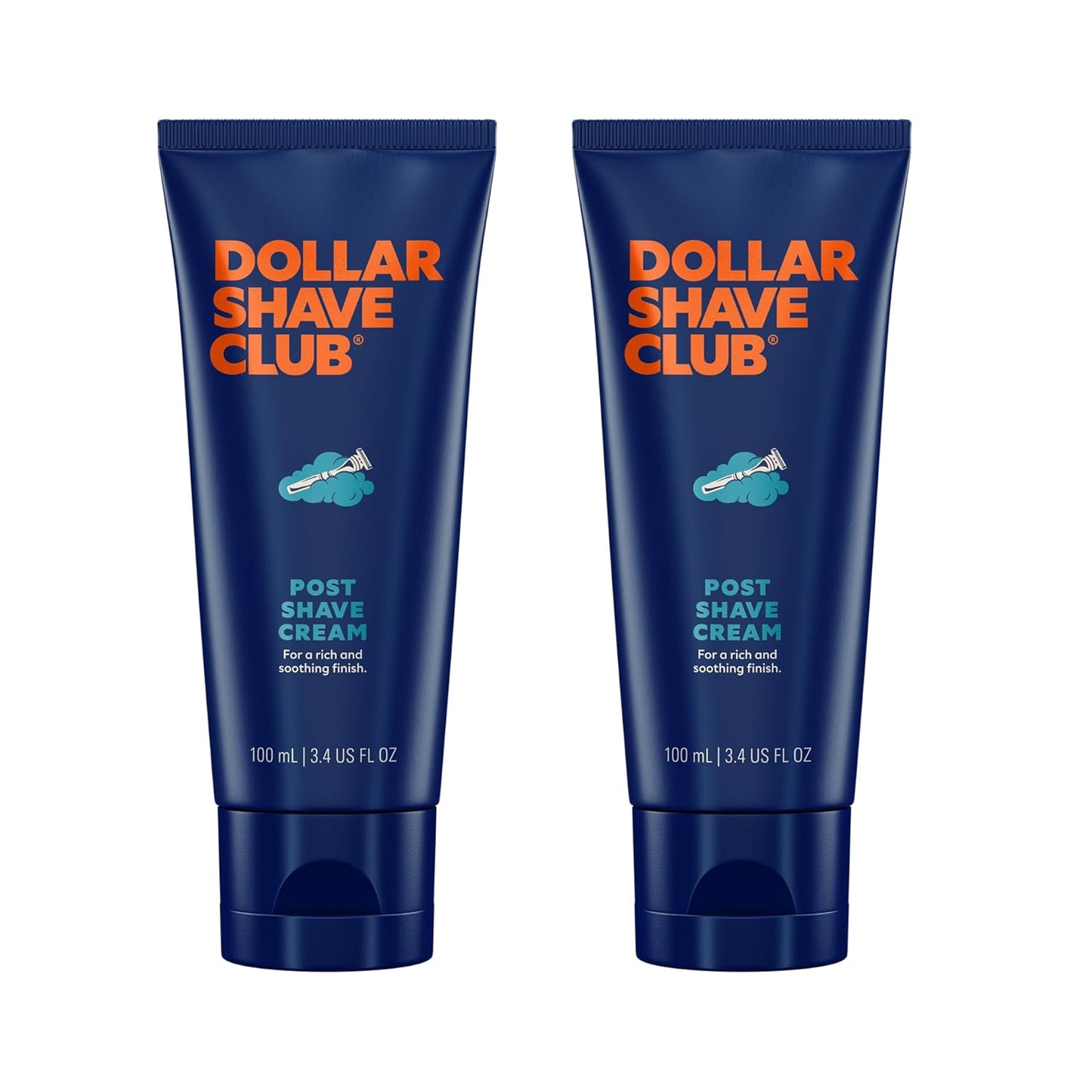 Dollar Shave Club | Post Shave Cream 3.4 ounce (2 Pack) | Hydrating Post Shave Lotion