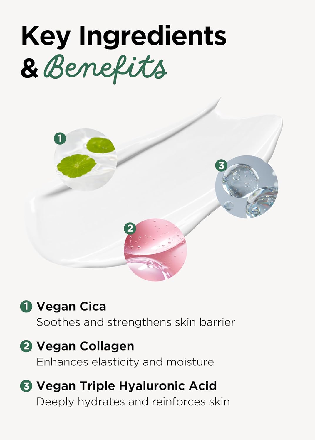 Bewants gua sha neck cream roller, korean neck cream with massage roller, rapid lift neck serum roll on, moisturizer for tightening skin with centella asiatica (2 Pack)