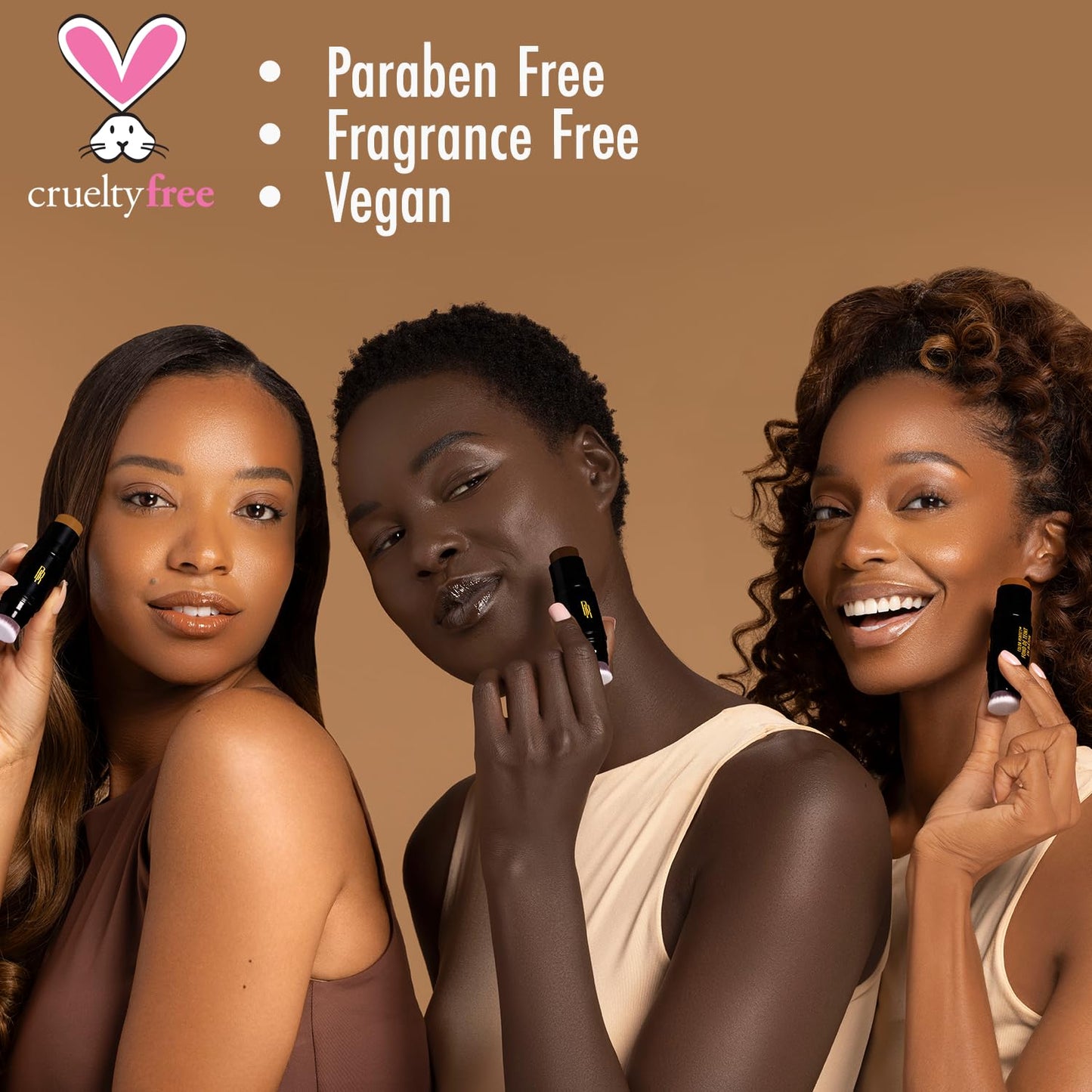 Black Radiance Color Perfect Foundation Stick,Cocoa Bean, 0.25 Ounce