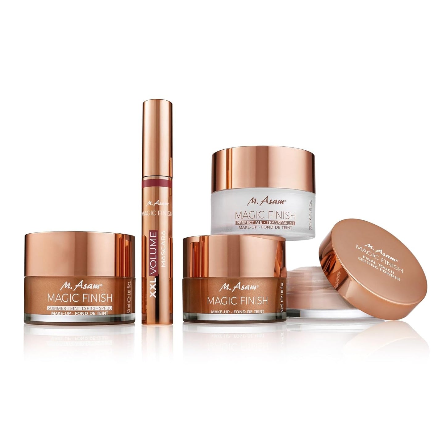 M. Asam MAGIC FINISH Perfect Blend Concealer Beige (0.1 Oz) - concealer perfects & conceals blemishes & imperfections, make-up with adjustable coverage & instant blur effect, vegan