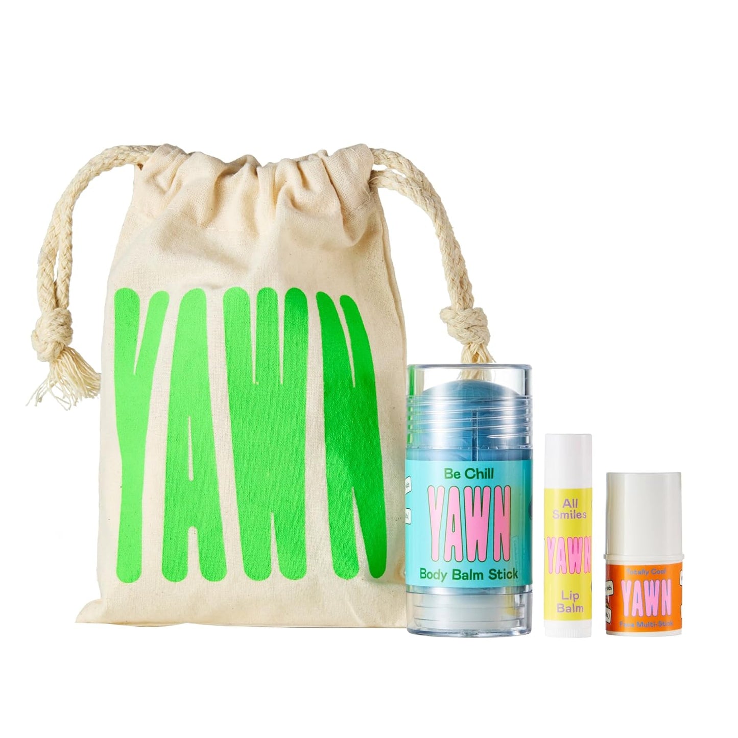 Makeup & Skincare for Kids Backpack Essentials Kit | Made in the USA | Tinted Lip Balm and Face Multi-Stick, and Universal Body Balm Stick | Non-Toxic, Gentle Ingredeints | For Kids 3+