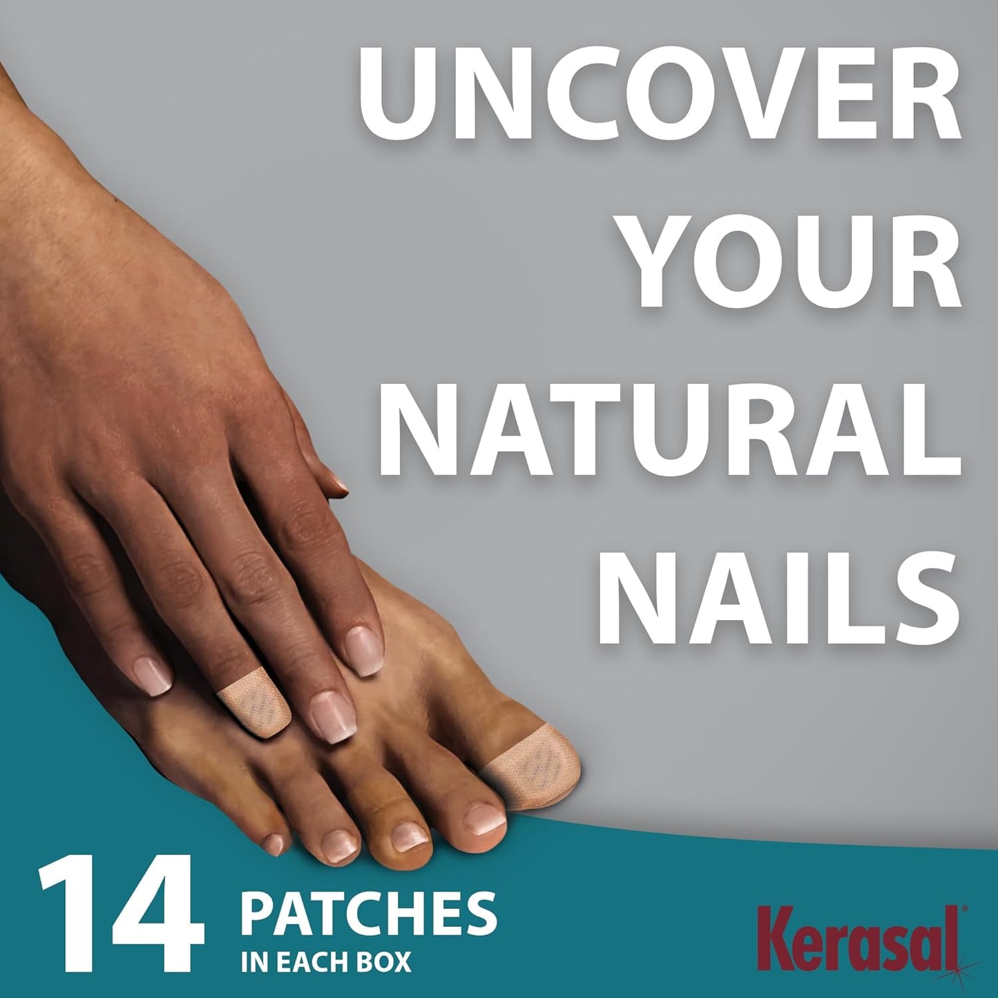Kerasal Multi-Purpose Nail Repair Patches 14ct and Pack of 5 Files