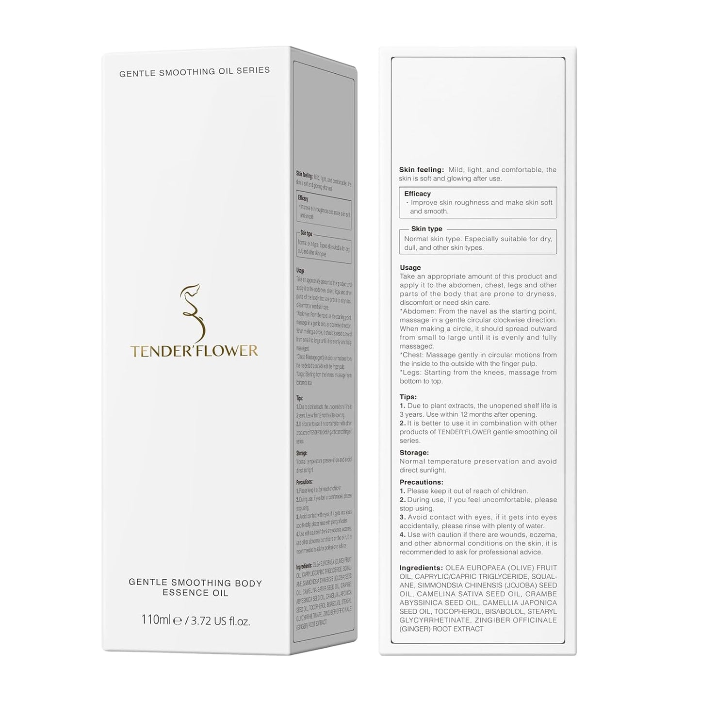 Stretch Mark Oil（110ml）, body oil for Pregnancy,belly oil, belly abdominal Serum Skin Care,Moisturizing Dry Skin, Tender & Softening，True Belly Serum 3.7OZ