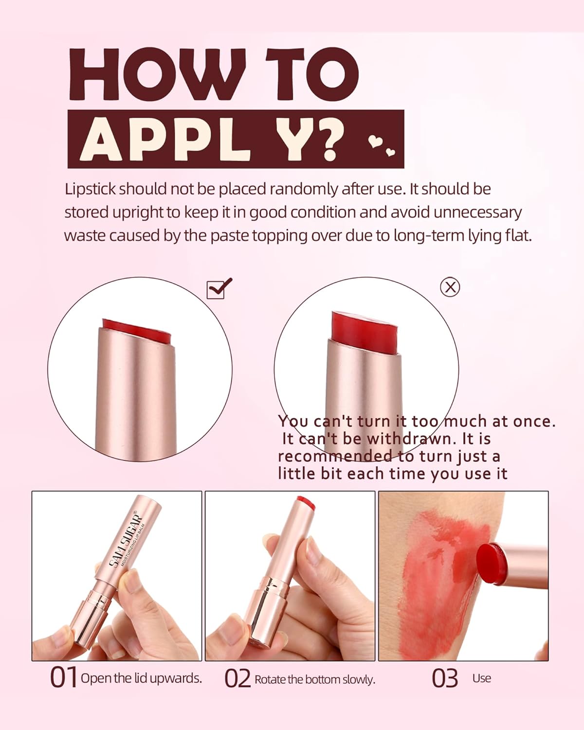 Moisturizing Lip Balm, Nude Sheer Lipstick Hydrating Clear Tinted Lip Gloss, Long Lasting Waterproof Liptint Balm Natural Non-Stick Lips Oil Stain,Glossy Lipcolor Juicy Finish for Dry Cracked Lips-01