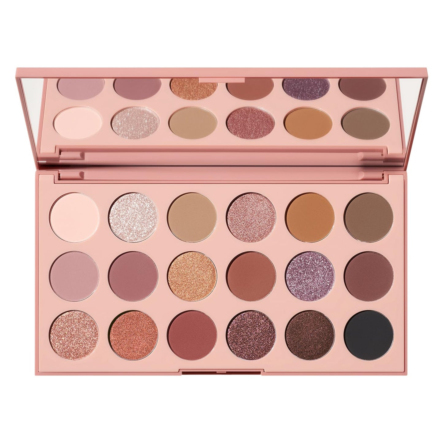 Morphe 18W Makeup Palette - Natural Wonder Artistry Palette with 18 Earth-Toned Matte & Shimmer Pigments - Made to Build, Blend & Layer Flawlessly for Everyday, Versatile Makeup Looks (0.68 oz)