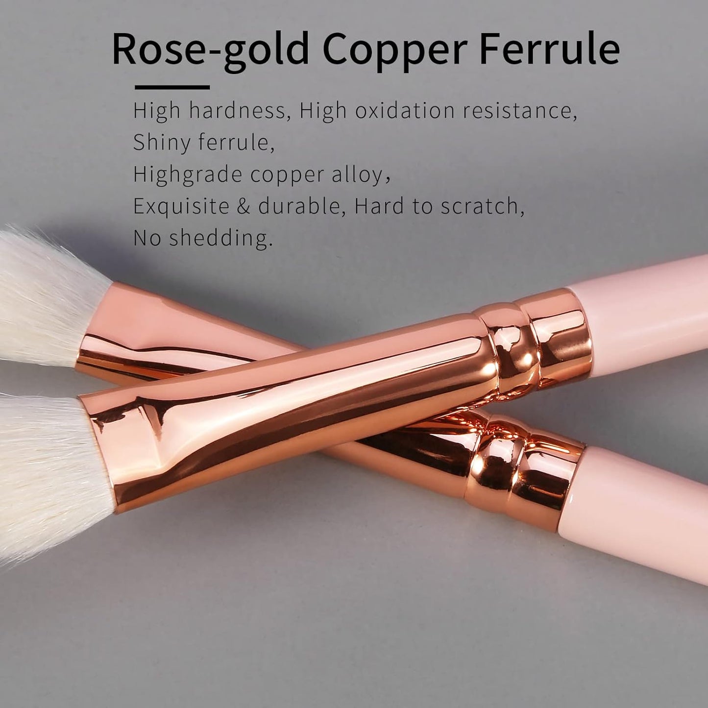 Natural Goat Hair Eyeshadow Brush, Medium Smudge Eye Shadow Brush, Shader Eye Shadow Brushes, Smudge Brush, Single Natural Hair Makeup Brush, Eyeshadow Blending Brushes