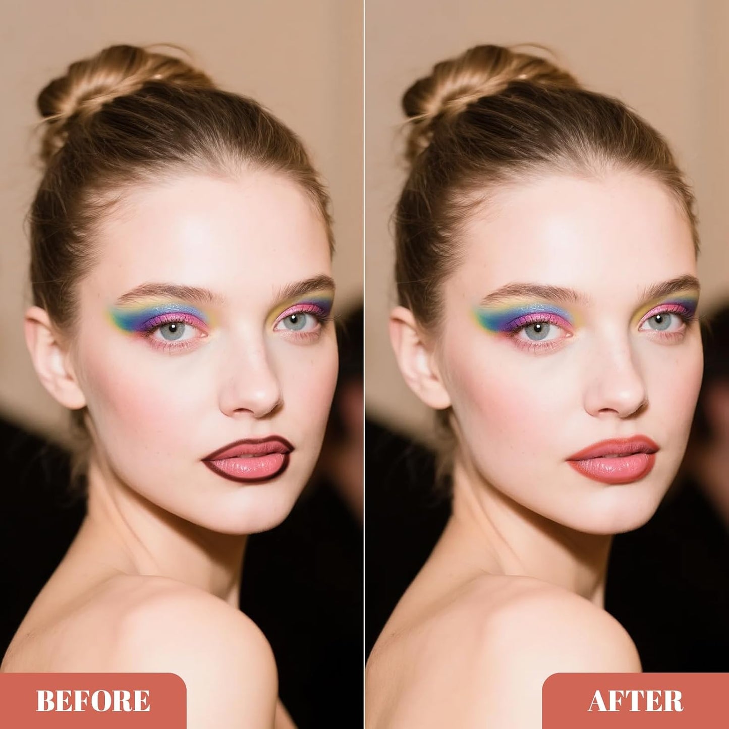 Lip Stain - Long Wear Tattoo Lip Liner, Waterproof & Transfer-proof Peel Off Lip Stain with Matte Finish, Lip Tint For All Skin Types, Great Gifts for Women (Cocoa)