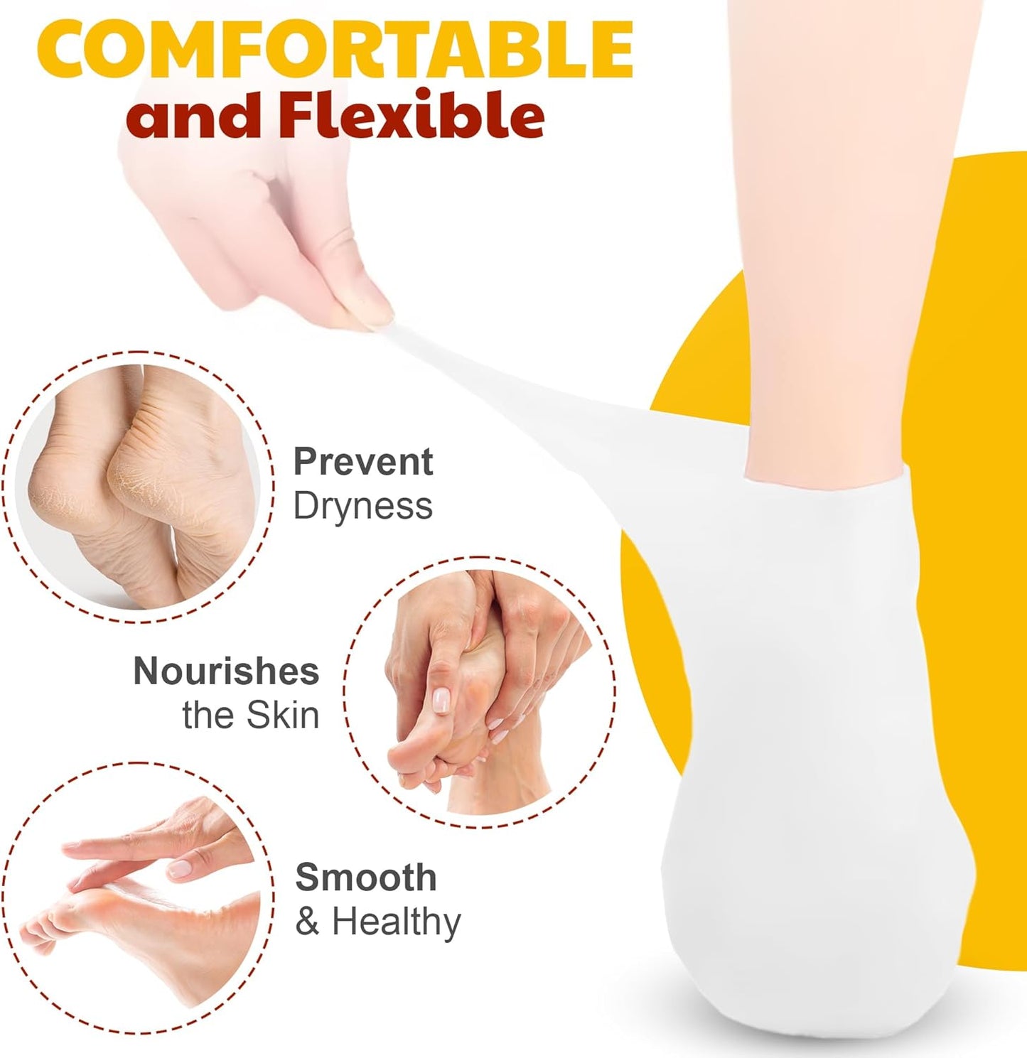 The Foot Guru Moisturizing Socks