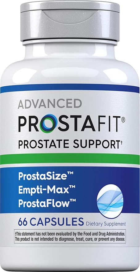 Piping Rock ProstaFit Advanced Prostate Support* | Health Supplement for Men | Herbal Complex with Saw Palmetto, Pumpkin Seed, Zinc, Plus Stinging Nettle Extract | 66 Capsules | Laboratory Tested