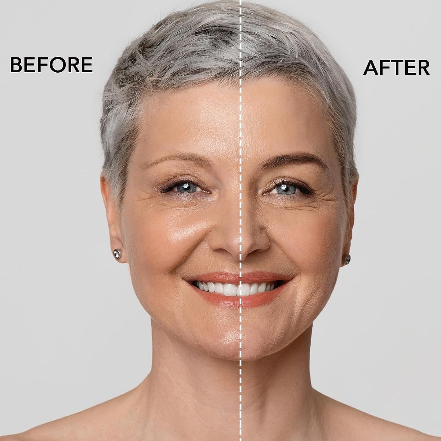 Eyebrow Stencils, ALLROSE Eyebrow Stamp Stencil Kit Perfect Eyebrow Waterproof Eye Brow Stamp Stencil Kits, Eyebrow Kit for Women with 20PCS Brow Shaping Kit Eyebrow Tinting Kit, Blonde