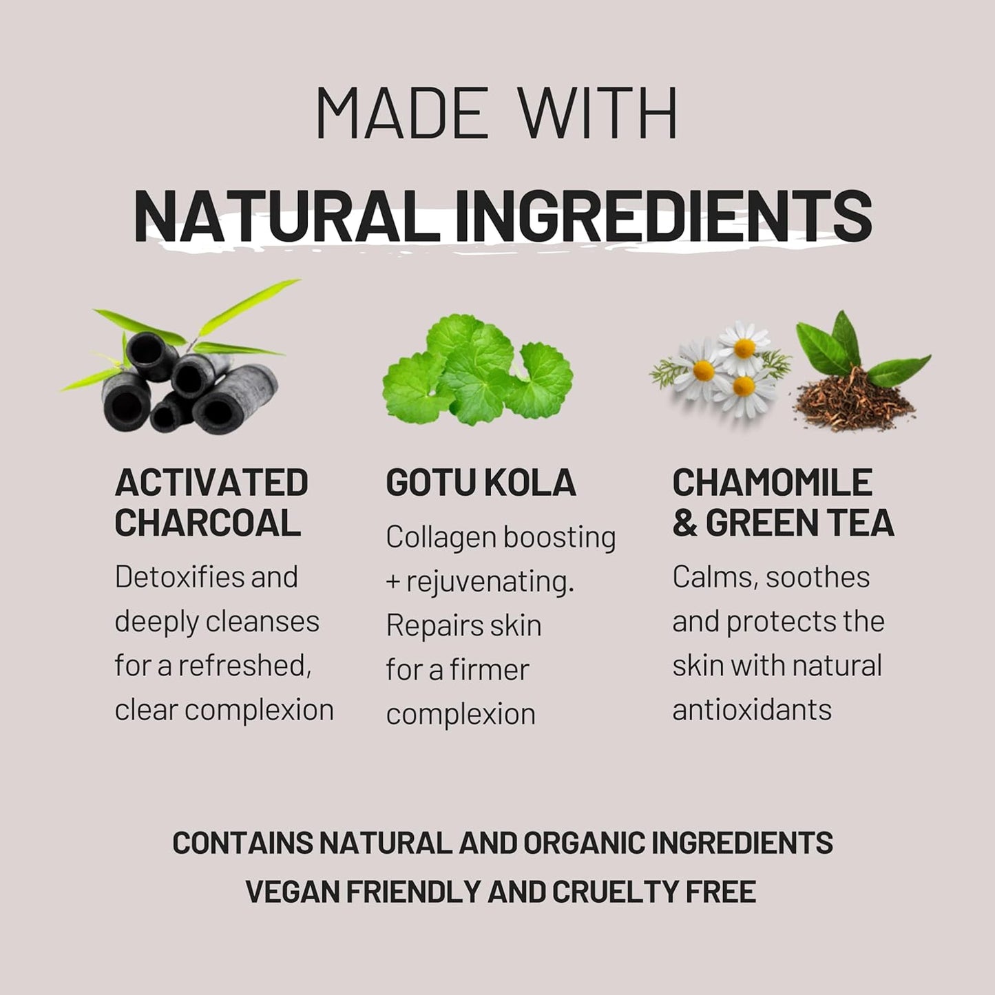 Black Oud Charcoal Face Wash for Men – Daily Detox Activated Charcoal Face Cleanser – Premium Mens Skincare – Refreshing Face Wash Gift for Men, 100ml