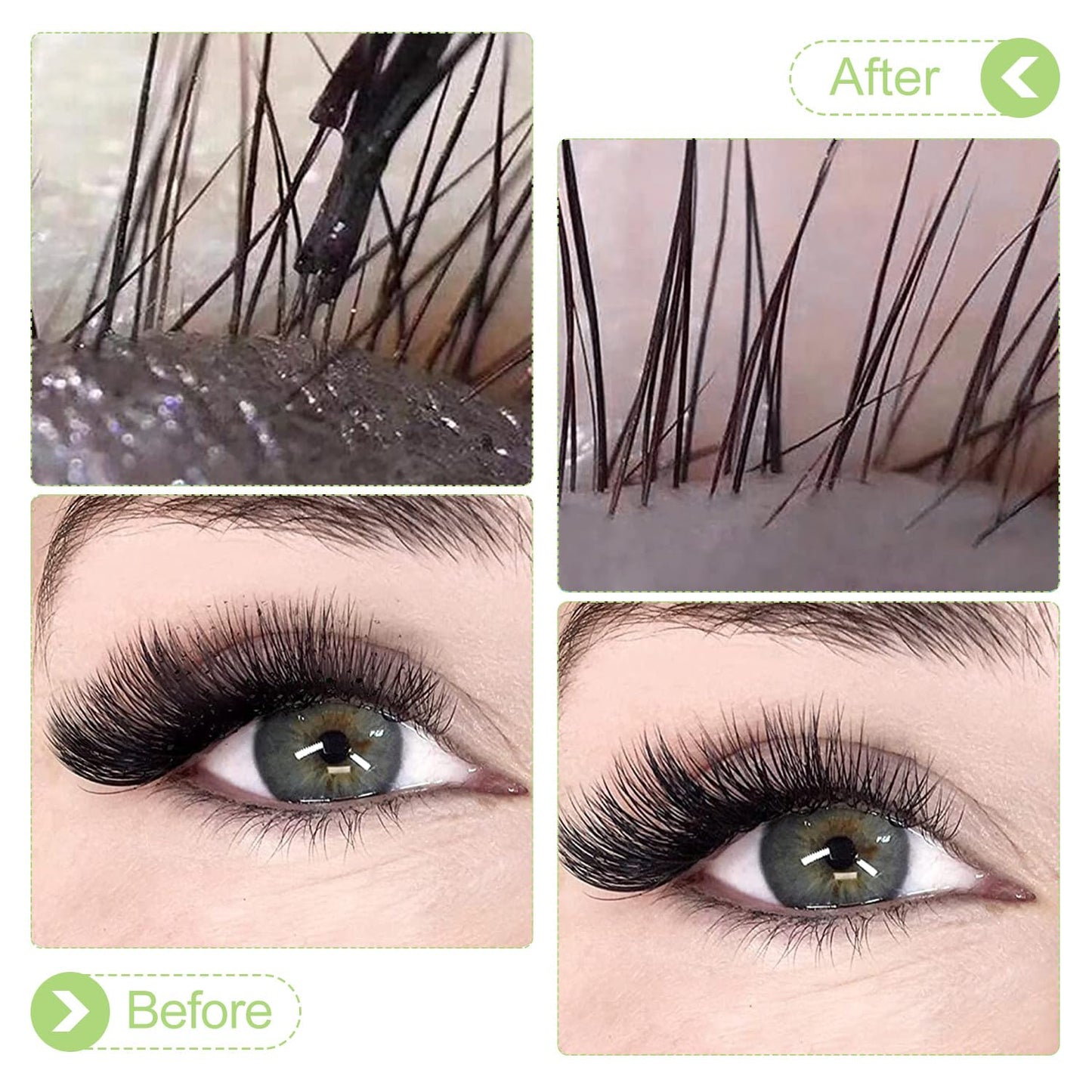 Eyelash Cleanser Concentrate Professional Lash Shampoo Foaming Cleanser DIY Paraben & Sulfate Free Non-lrritating Wash for Extensions Lashes with Salon Home Gardenia