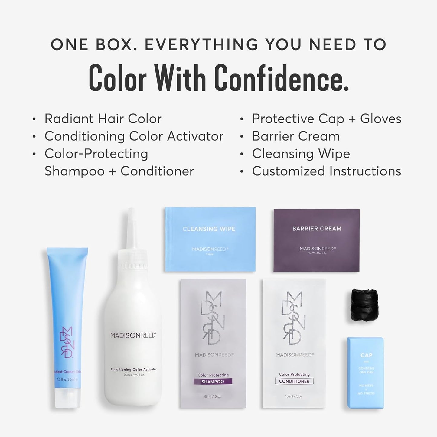 Madison Reed Radiant Hair Color Kit | 4.5NNN Darkest Brown with Warm Tones (Barletta Brown) 100% Maximum Gray Hair Coverage | Permanent Hair Dye for Resistant Grays | PPD-Free & Ammonia-Free |2 Pack