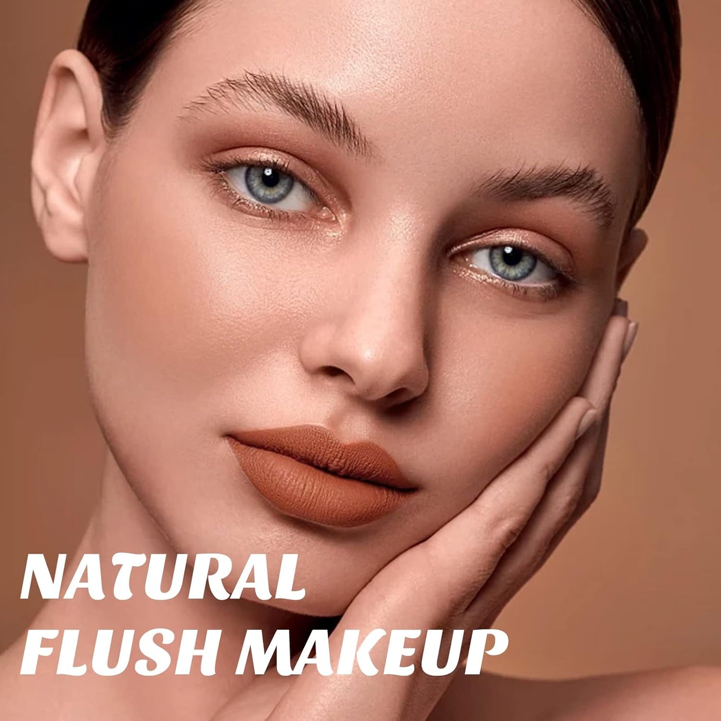 Boobeen Cream Blush stick, Multi Face Blush for Cheek, Lip and Eye, Pigmented Matte Finish for Natural Flush Color, Buildable and Lightweight