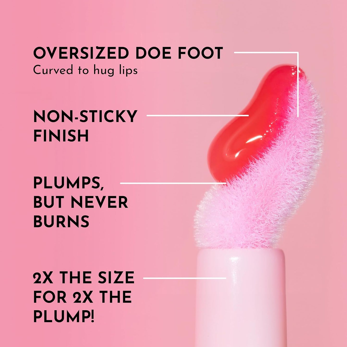 Lawless Women's Forget The Filler Lip Plumper Line Gloss - Queen Size, Cherry Vanilla, Red, 0.19 Fl Oz (Pack of 1)