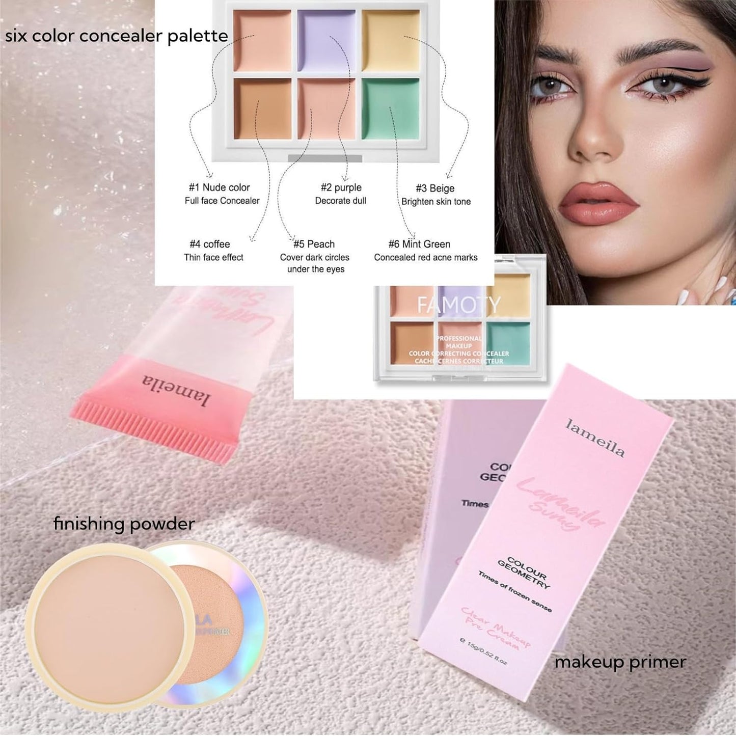 Makeup Kit for Girls,Makeup Gift Set for Girl，Girls Makeup Sets Ages 8-12,Teen Girls Beginner Makeup Kit Gifts,Suitable for Beginners, entry-level, and Teenagers.