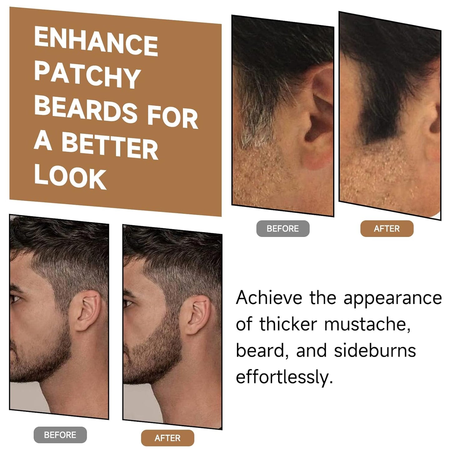 Root Touch Up Powder, Instantly Gray Hair Cover Up, Women Color Root Coverage Shadow Powder for Thinning Grey Hairline, Men Roots Concealer for Hair Loss Beard Line Eyebrow, Gray