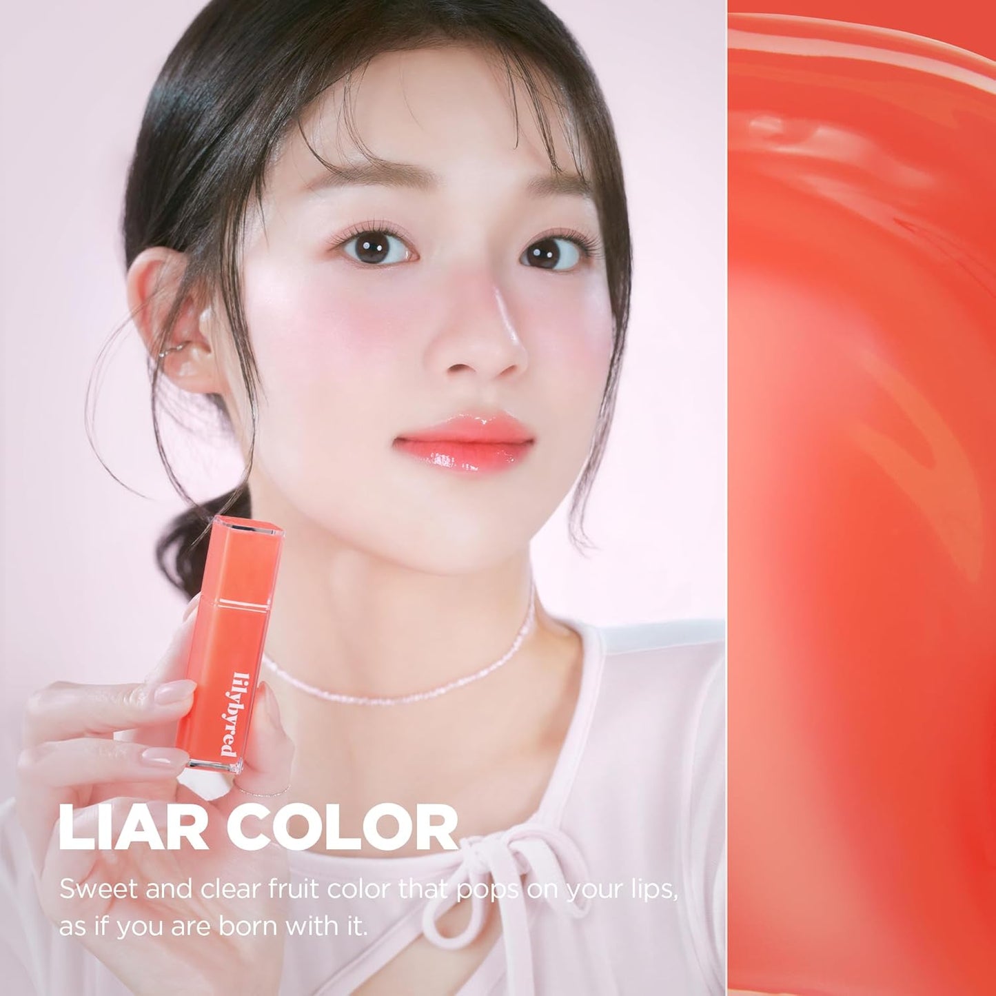 lilybyred Bloody Liar Coating Tint | Korean Glossy Lip Stain, Vivid & Juicy Color, Syrupy Shine, Moisturizing, Long-Lasting & Smudge-Proof, Non-Sticky, Lightweight, 0.14 oz. (10 Strong Cherry)