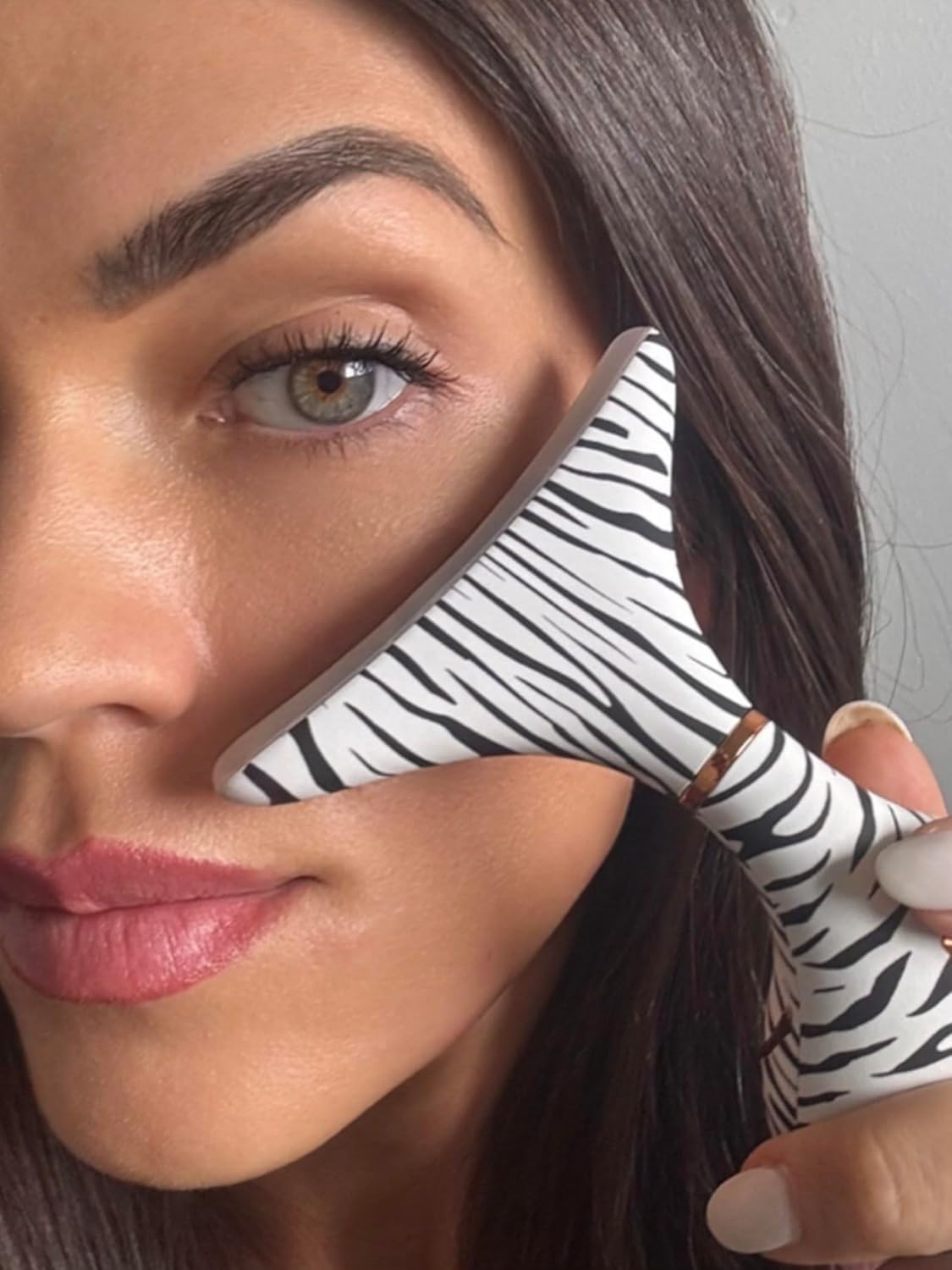 GLO24K Red Light for Face & Neck Beauty Device - 7 in 1 Facial Massager Tool and Neck Care Device for Neckline Care, Face and Neck Massager for Women