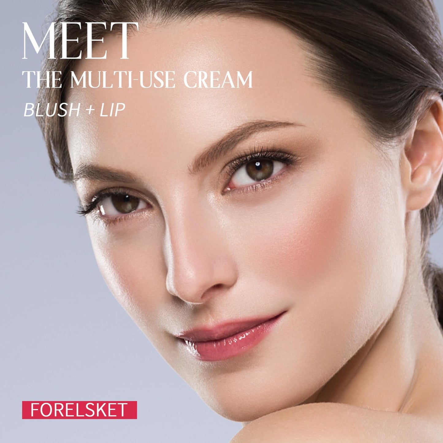 Blush Stick, Cream Blush for Cheeks and Lip Tint, Dewy Finish, Buildable & Blendable Color, Lightweight & Long-Lasting Formula | Cool Pink, 0.53fl.Oz