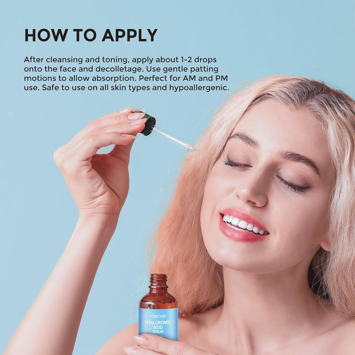 Face Serum Set – Retinol Serum & Hyaluronic Acid for Face – Anti Aging Skin Care Set for Women – Firm, Wrinkle Smoothing