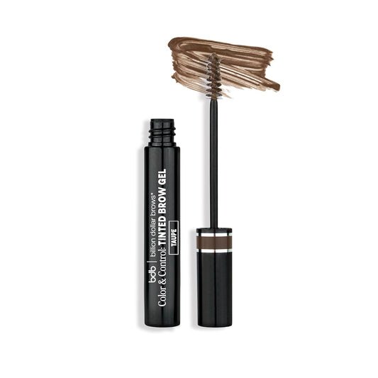 bdb Color & Control Tinted Eyebrow Gel - Effortless Brows, Waterproof Formula, Taupe