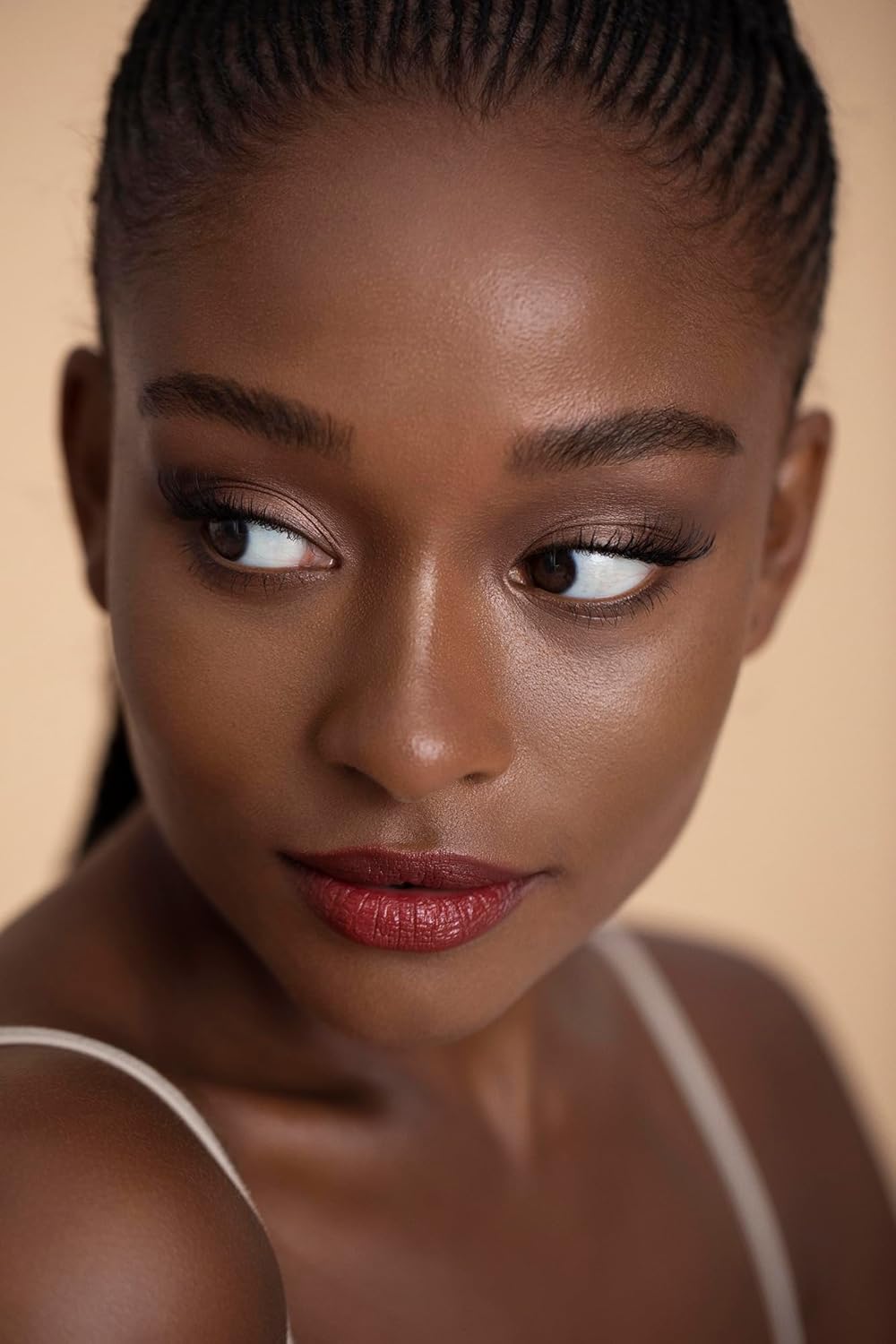 Liquid Norrsken Foundation - Light to Medium Coverage - Luminous Finish for Dry and Dull Surfaces - Water Resistant and Safe for Sensitive Skin - 226 Yrsa - Dark Brown Neutral - 1.01 oz