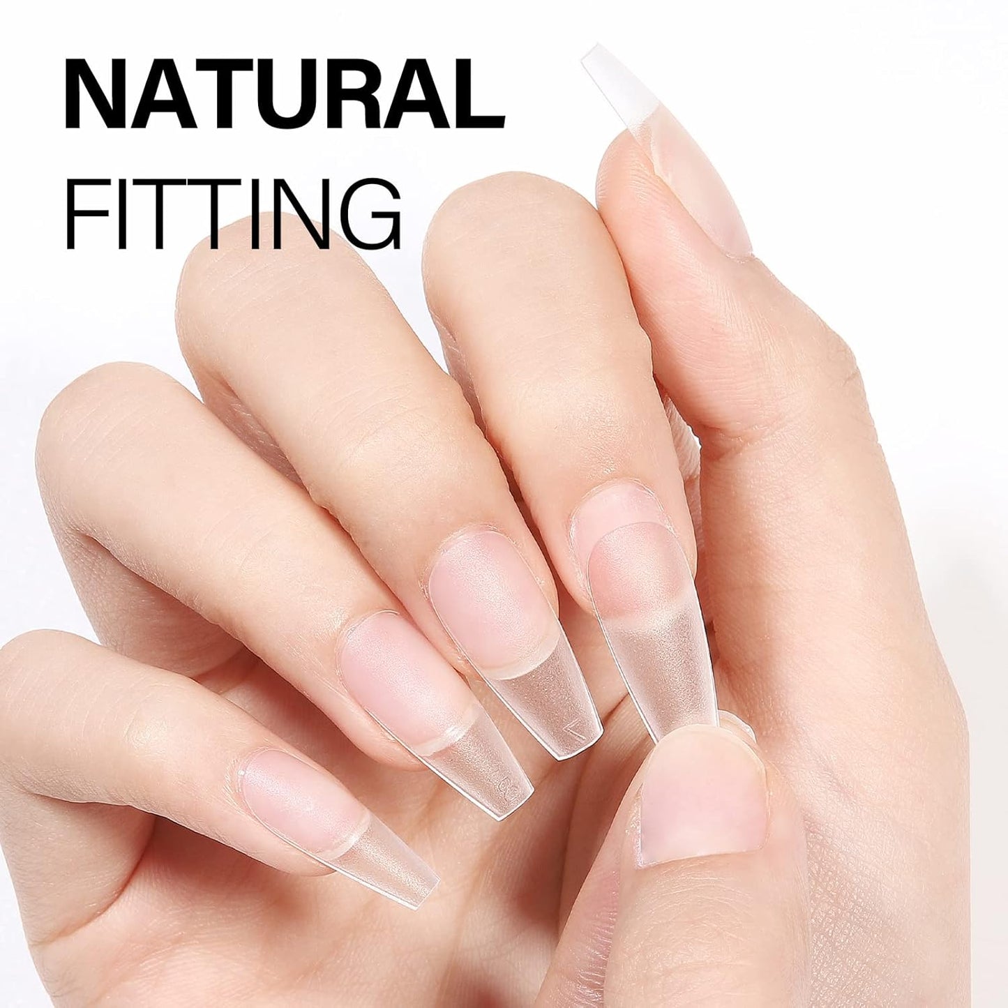 AILLSA Gel Nail Glue for Acrylic Nails, 4 in 1 Super Strong Nails Gel Glue for Fake Nail Tips,15ML High Capacity Long Lasting Brush On Nail Glues for Rhinestone Pearl Foil, (U V Lamp Curing Needed)