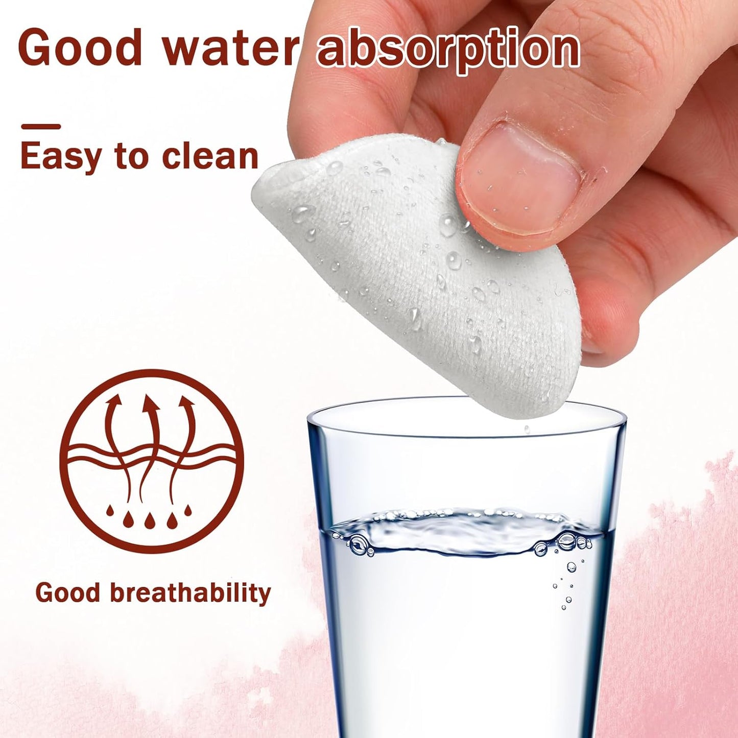 6 PCS Setting Powder Puff, 2 Inch Small Round Makeup Powder Puff Pads with Ribbon Soft Velour Eye Shadow Puff Cosmetic Foundation Blender Sponge Beauty Makeup Tools for Loose Powder & Liquid Cosmetic