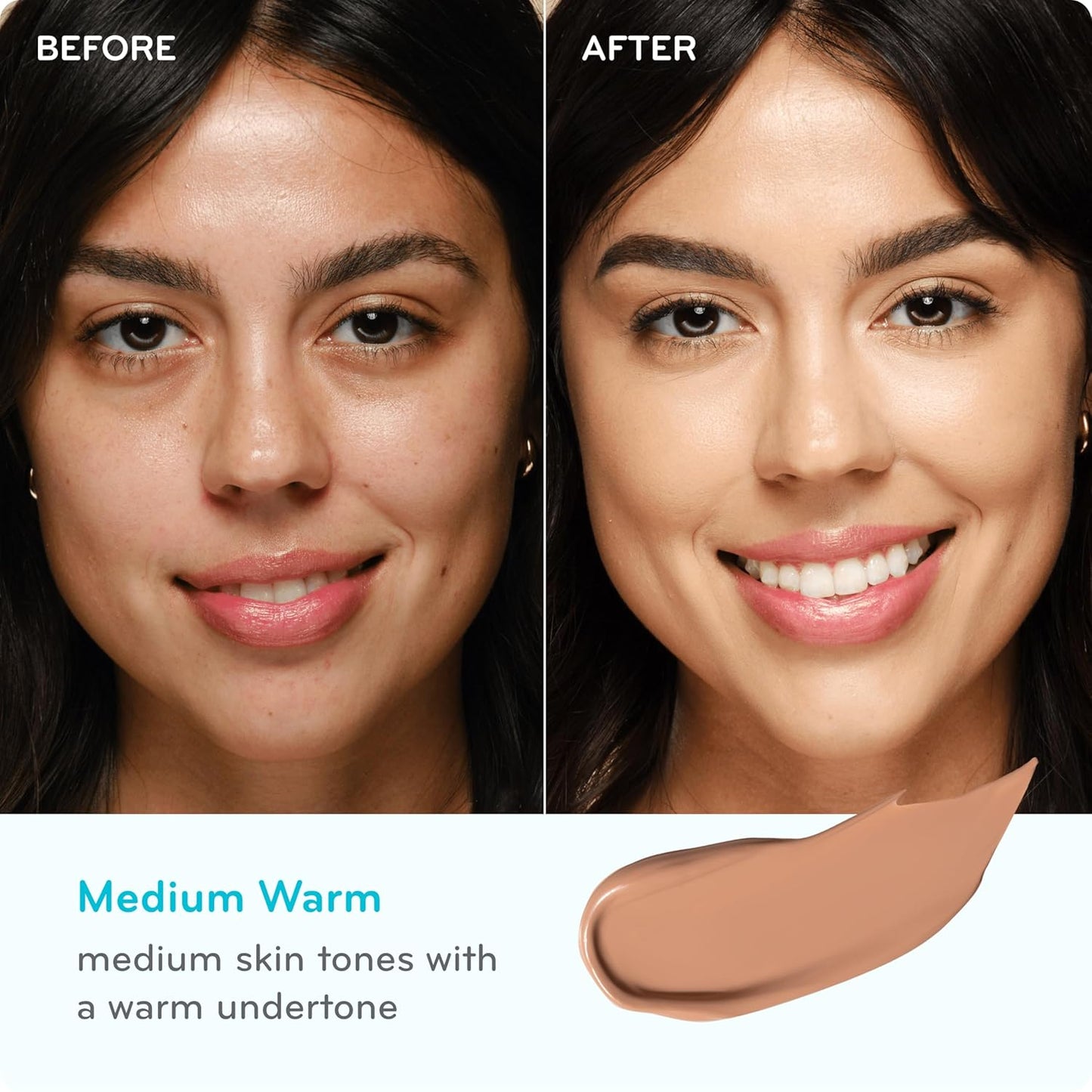 pūrlisse Ageless Glow Serum BB Cream SPF 40 - Glow BB Cream with SPF Enriched with Bakuchiol & Vitamin C to Help Improve Firmness & Reduce Wrinkles for Dewy Skin - Medium Warm (1.4 oz)