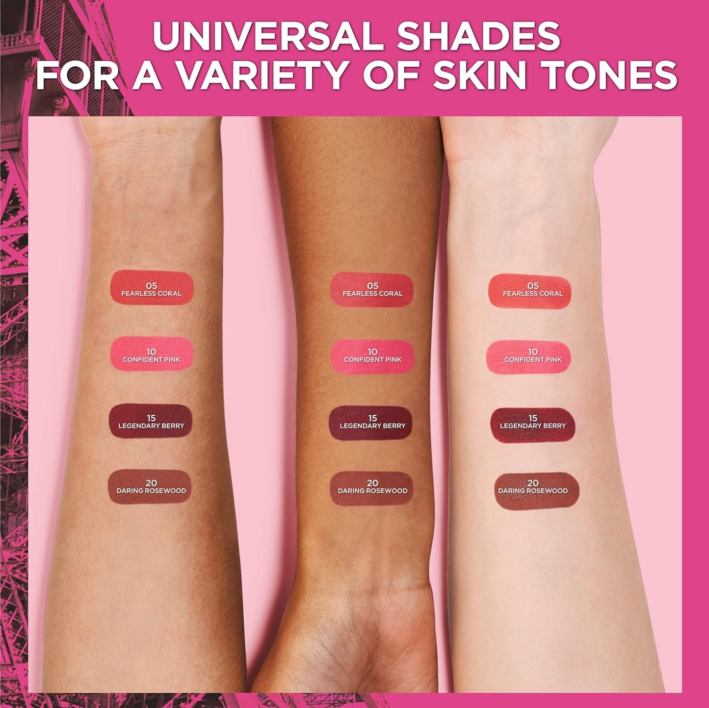 L'Oreal Paris Infallible Up to 24H Fresh Wear Soft Matte Blush, Blendable, Long-Lasting and Waterproof Cheek Make Up, Legendary Berry 15, 0.31 Oz