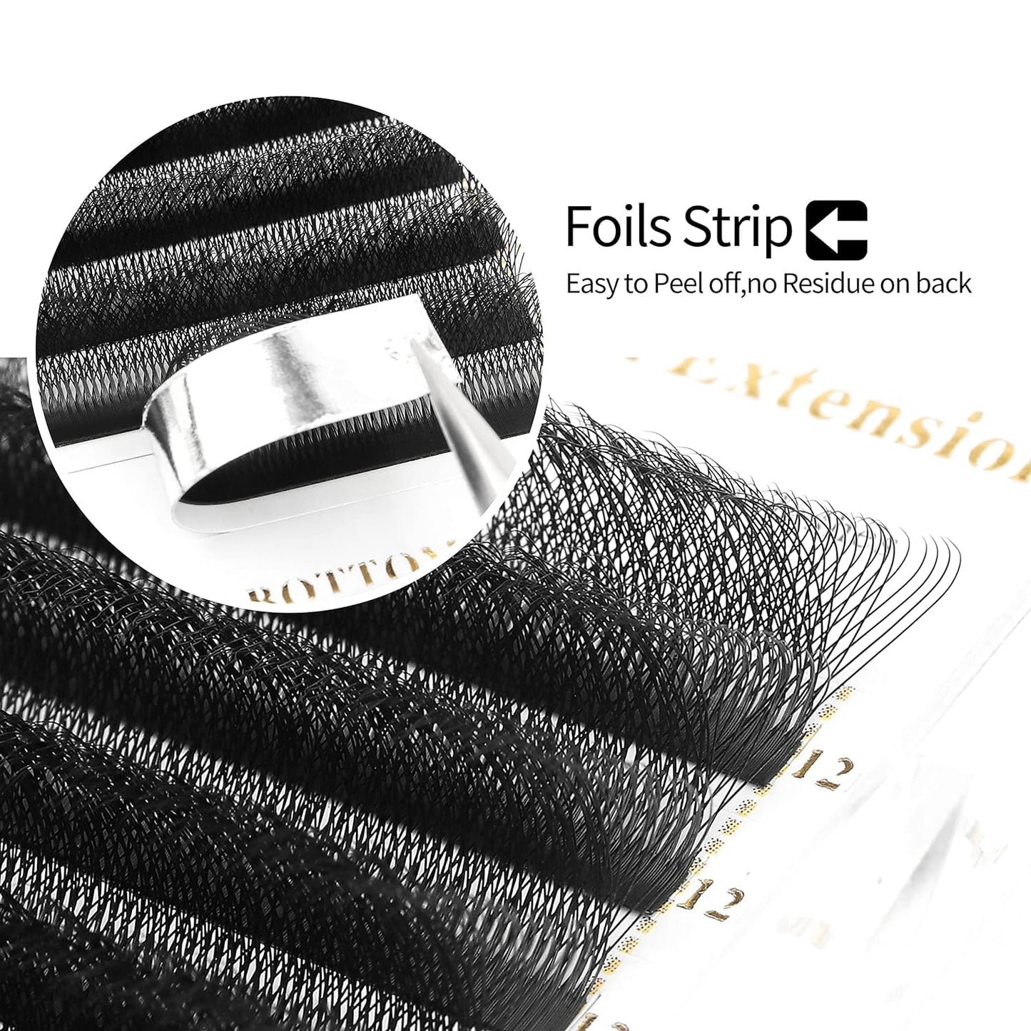 YY Lash Extensions Supplies Y Eyelash Extensions 0.05mm Thickness D Curl 14mm Premade Fans 4D Russian Volume Matte Black 12 Rows Crisscross Eye Lashes(YY-0.05-D,14mm)