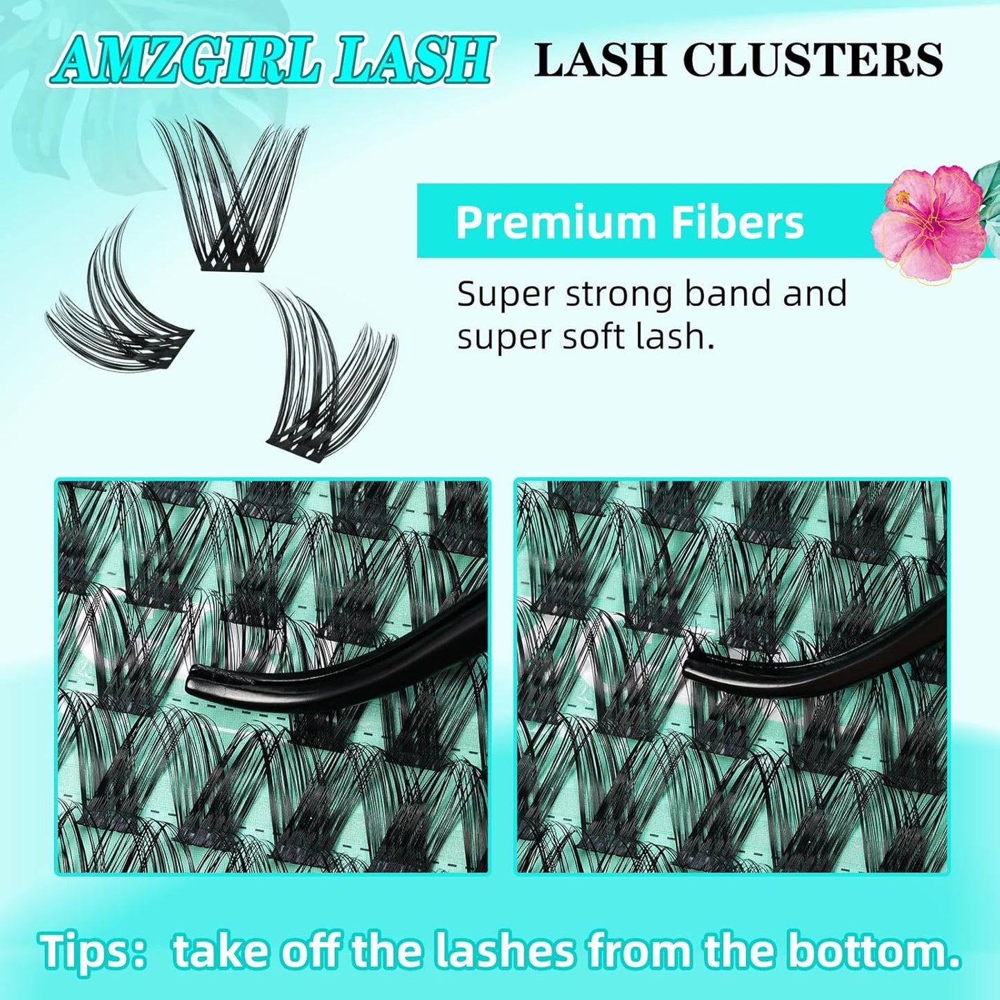 Lash Clusters Wet Look 168Pcs Eyelash Cluster Ultra-Thin Lash Band Eyelashes Extensions Spiky Anime Wide Span Lashes(Hollyhock,C-12mm)