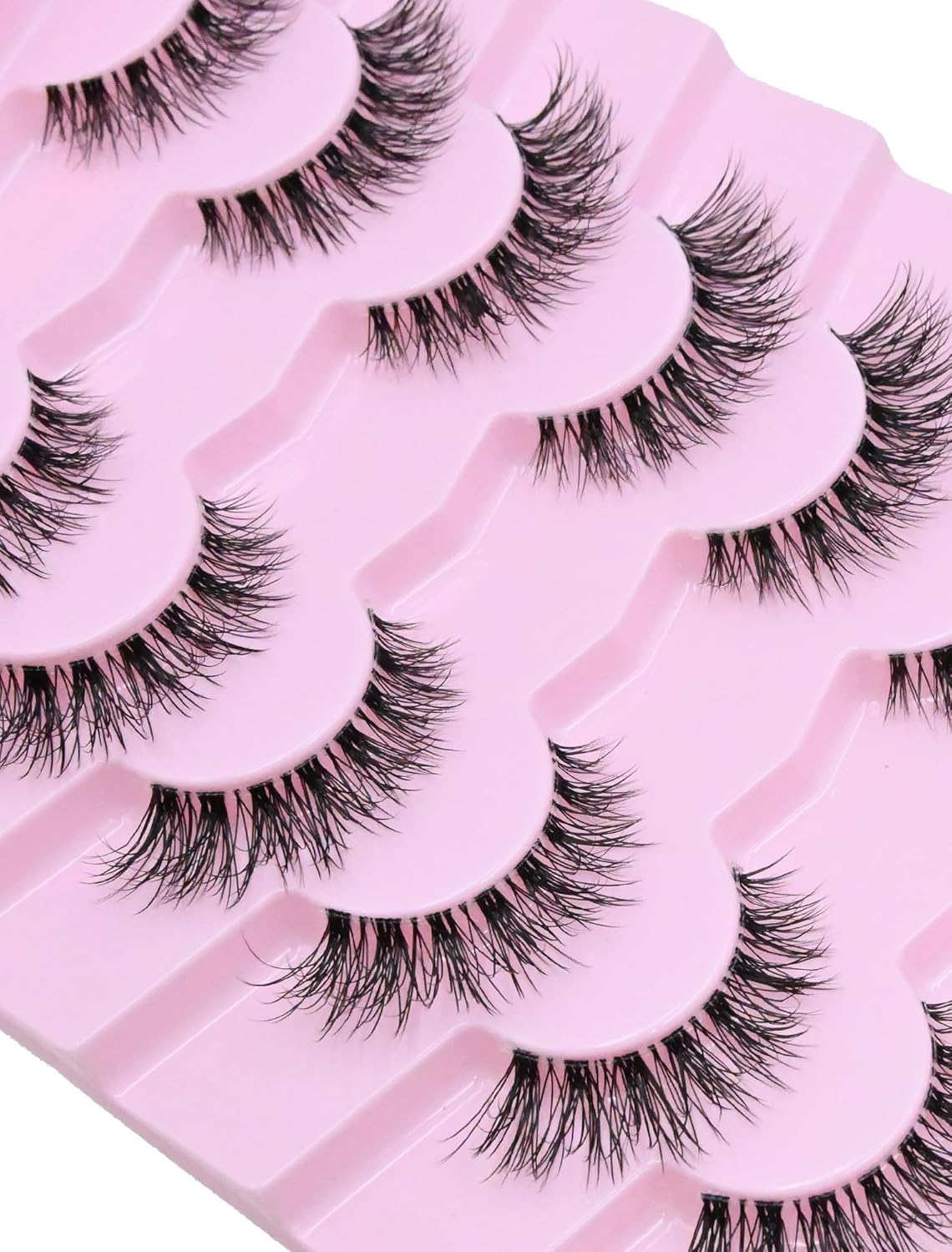 False Eyelashes Cat Eye Lashes Wispy Lashes Fake Lashes Natural Lashes Fake Eyelashes Natural Eyelashes Mink Lashes K4