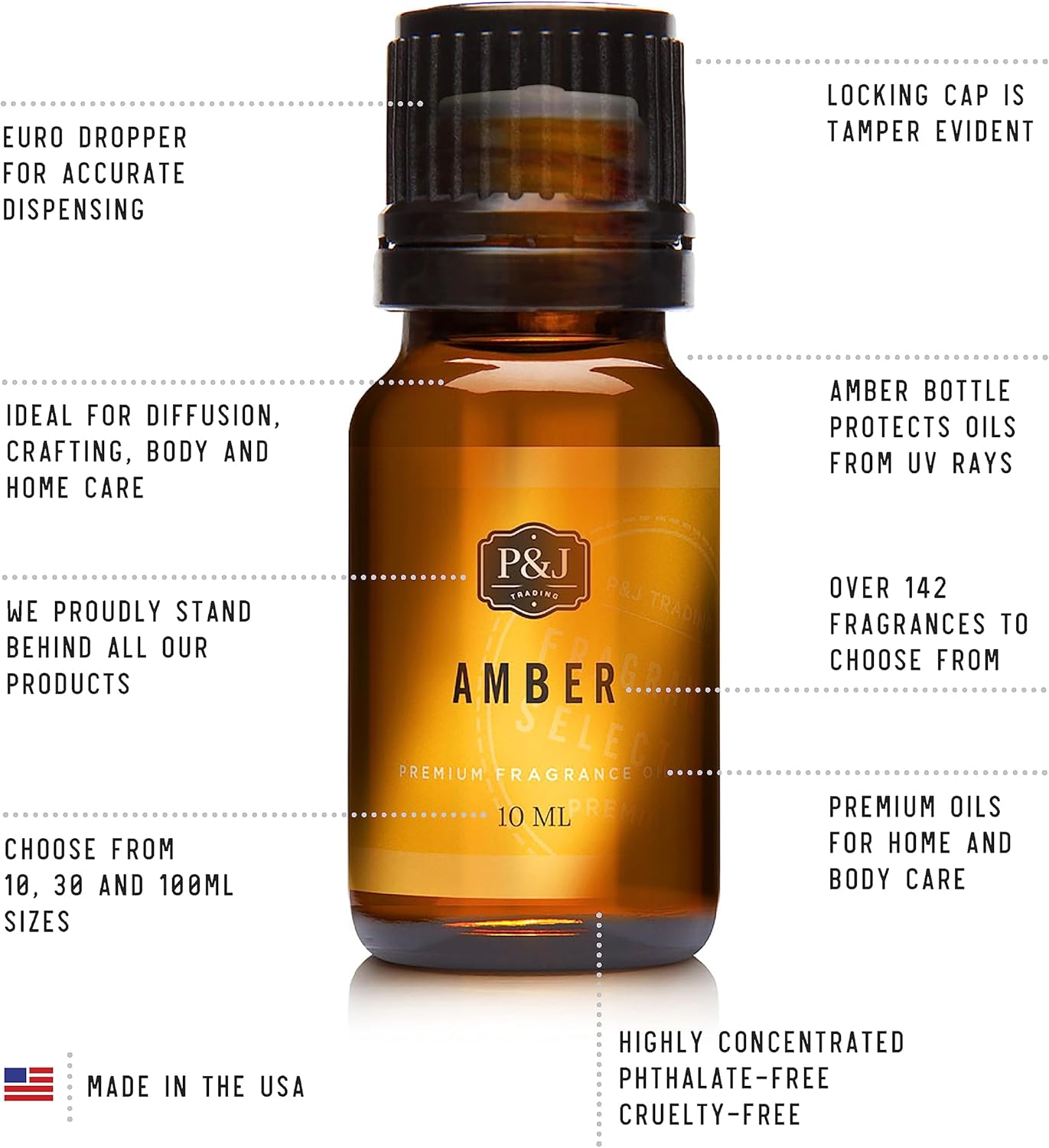 P&J Fragrance Oil Snickerdoodle 100ml - Candle Scents, Soap Making, Diffuser Oil, Fresh Scents