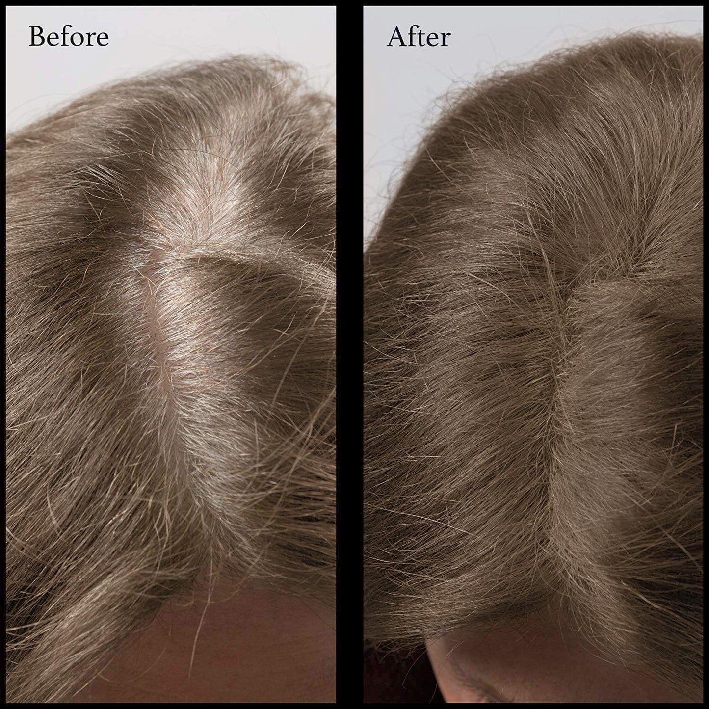 Root Touch Up Powder - True-to-Nature Hairline Concealer for Zero Fragrance, Talc-Free Coverage (Without Brush, Light Brown)