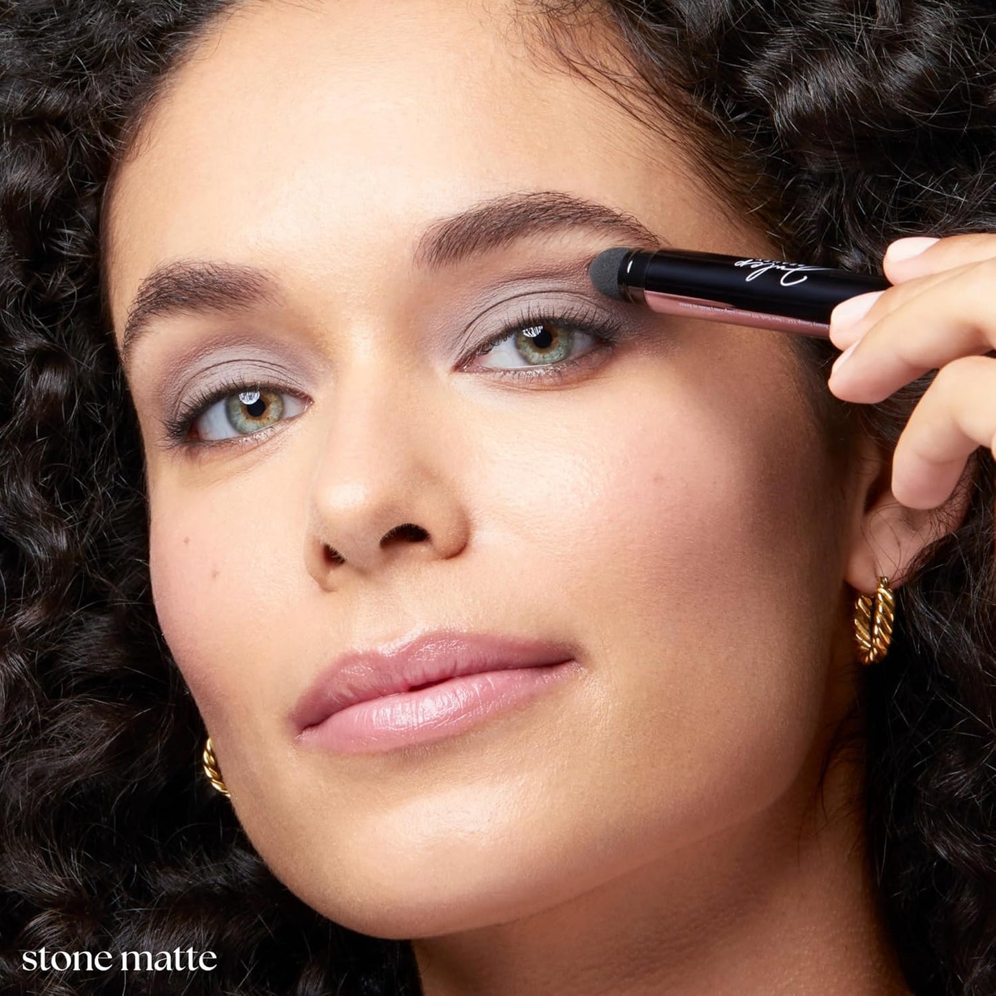 Julep Eyeshadow 101 Crème-to-Powder Waterproof Eyeshadow Stick Duo – Long-Lasting, Crease-Proof, Easy Apply with Built-in Smudger -Taupe Shimmer and Stone