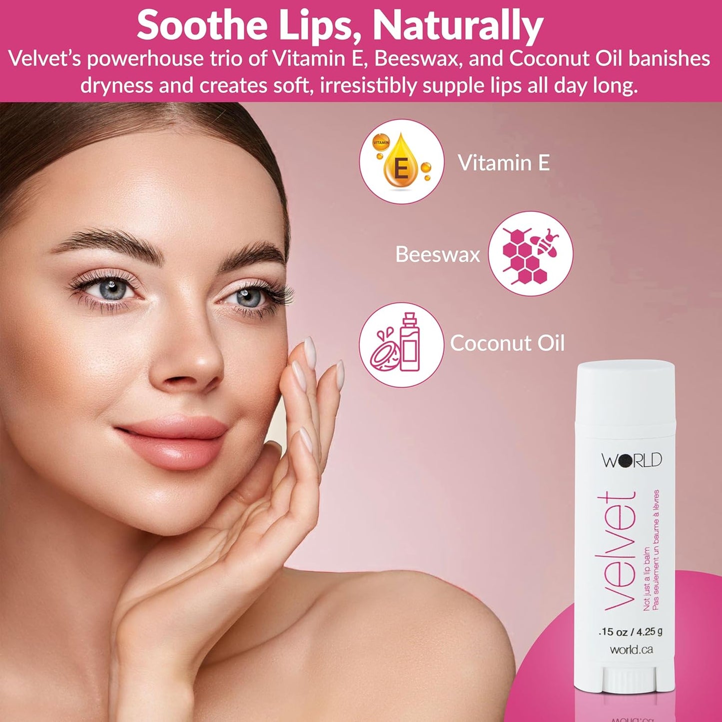 VELVET NOT JUST A LIP BALM