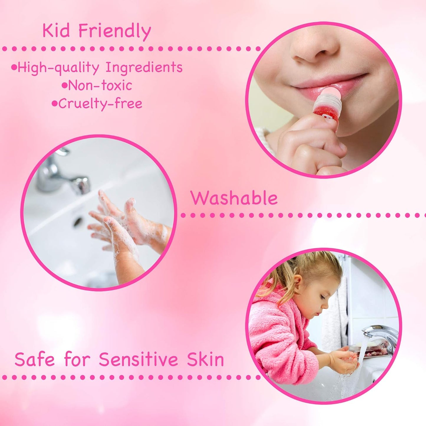 Expressions – Mermaid Beauty Kit – Novelty Starter Makeup Palette, Fold Out Makeup Palette, Make Up Toy Cosmetic Kit Gifts for Girls -Washable Make Up Set-Non-Toxic