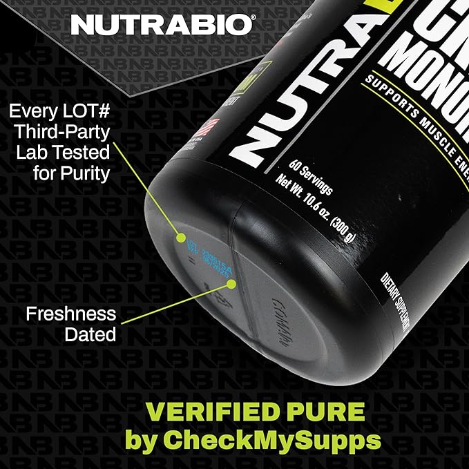 NutraBio Peak O2, Unflavored, 4.2 oz (120 g), Labs